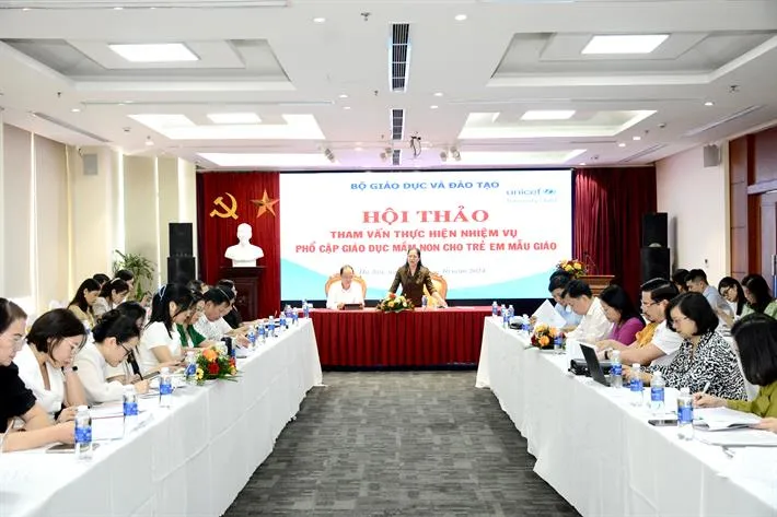 Phổ cập mầm non cho trẻ từ 3-5 tuổi: Cơ hội phát triển toàn diện - Ảnh 1. Phổ cập mầm non cho trẻ từ 3-5 tuổi: Cơ hội phát triển toàn diện - Ảnh 1.