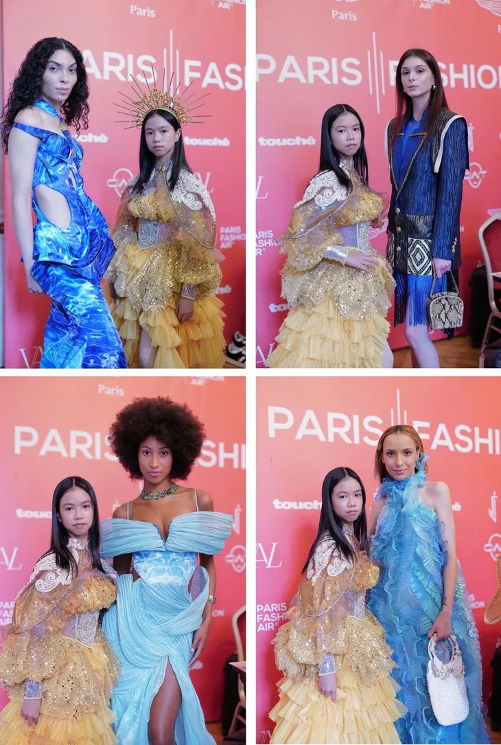 Ivy Nguyễn - Gương mặt mẫu nhí tài năng, nhiều triển vọng tại Paris Fashion Week 2025 - Ảnh 5. Ivy Nguyễn - Gương mặt mẫu nhí tài năng, nhiều triển vọng tại Paris Fashion Week 2025 - Ảnh 5.