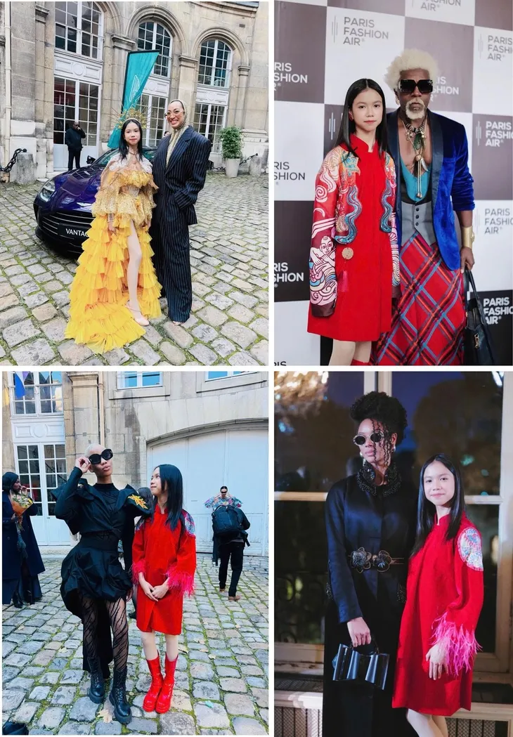 Ivy Nguyễn - Gương mặt mẫu nhí tài năng, nhiều triển vọng tại Paris Fashion Week 2025 - Ảnh 6. Ivy Nguyễn - Gương mặt mẫu nhí tài năng, nhiều triển vọng tại Paris Fashion Week 2025 - Ảnh 6.