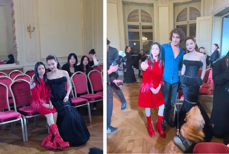 Ivy Nguyễn - Gương mặt mẫu nhí tài năng, nhiều triển vọng tại Paris Fashion Week 2025 - Ảnh 4. Ivy Nguyễn - Gương mặt mẫu nhí tài năng, nhiều triển vọng tại Paris Fashion Week 2025 - Ảnh 4.
