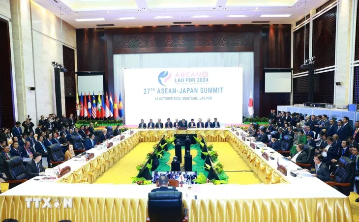 Đẩy mạnh hợp tác kinh tế, thương mại, đầu tư giữa ASEAN - Nhật Bản - Ảnh 4. Đẩy mạnh hợp tác kinh tế, thương mại, đầu tư giữa ASEAN - Nhật Bản - Ảnh 4.