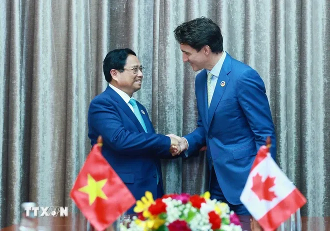 Đề nghị Việt Nam - Canada khai thác hiệu quả cơ hội hợp tác kinh tế, thương mại, đầu tư - Ảnh 1. Đề nghị Việt Nam - Canada khai thác hiệu quả cơ hội hợp tác kinh tế, thương mại, đầu tư - Ảnh 1.