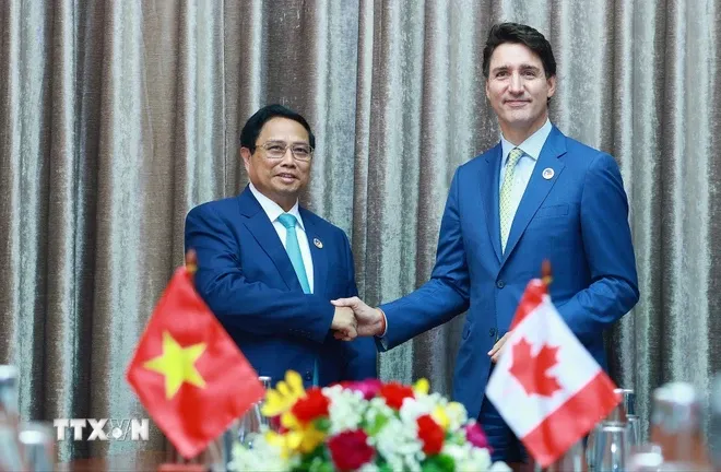 Đề nghị Việt Nam - Canada khai thác hiệu quả cơ hội hợp tác kinh tế, thương mại, đầu tư - Ảnh 2. Đề nghị Việt Nam - Canada khai thác hiệu quả cơ hội hợp tác kinh tế, thương mại, đầu tư - Ảnh 2.