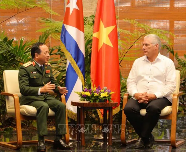 Phát huy trụ cột hợp tác quốc phòng Việt Nam - Cuba - Ảnh 1. Phát huy trụ cột hợp tác quốc phòng Việt Nam - Cuba - Ảnh 1.
