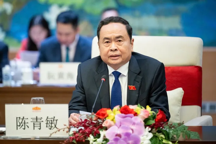 Chủ tịch Quốc hội Trần Thanh Mẫn hội kiến Thủ tướng Trung Quốc Lý Cường - Ảnh 2. Chủ tịch Quốc hội Trần Thanh Mẫn hội kiến Thủ tướng Trung Quốc Lý Cường - Ảnh 2.