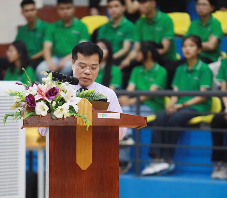 Trường Cao đẳng Truyền hình khai giảng năm học 2024-2025 của hệ Cao đẳng và chào Tân sinh viên khóa 20 - Ảnh 5. Trường Cao đẳng Truyền hình khai giảng năm học 2024-2025 của hệ Cao đẳng và chào Tân sinh viên khóa 20 - Ảnh 5.