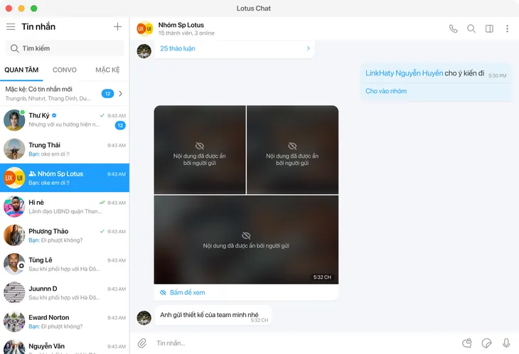 Lotus Chat chính thức ra mắt - Ảnh 2. Lotus Chat chính thức ra mắt - Ảnh 2.