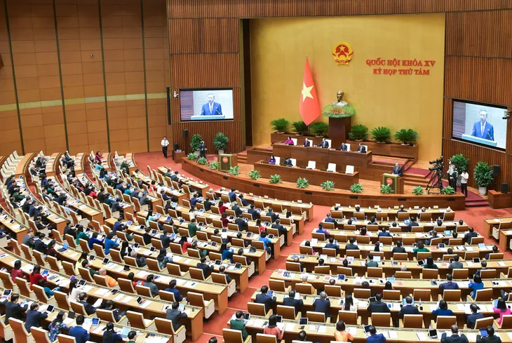 Toàn văn bài phát biểu của Tổng Bí thư, Chủ tịch nước Tô Lâm tại Phiên khai mạc Kỳ họp thứ 8 của Quốc hội - Ảnh 2. Toàn văn bài phát biểu của Tổng Bí thư, Chủ tịch nước Tô Lâm tại Phiên khai mạc Kỳ họp thứ 8 của Quốc hội - Ảnh 2.