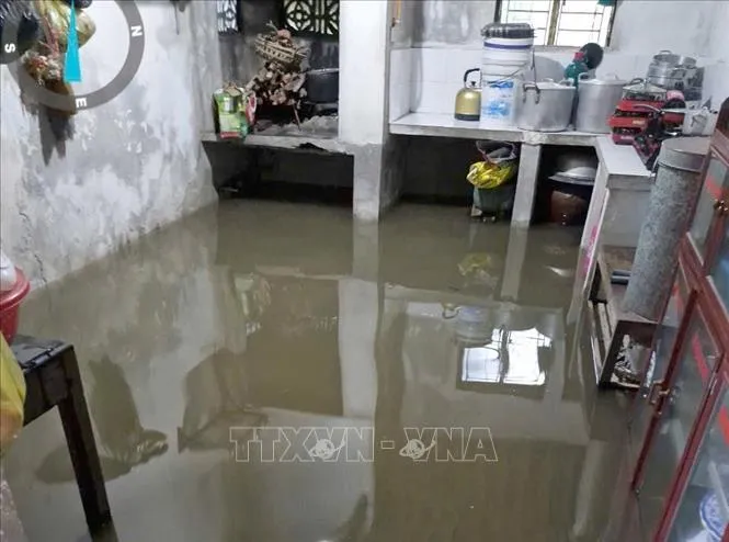 Mưa lớn gây ngập cục bộ tại nhiều địa phương ở Nghệ An - Ảnh 3. Mưa lớn gây ngập cục bộ tại nhiều địa phương ở Nghệ An - Ảnh 3.