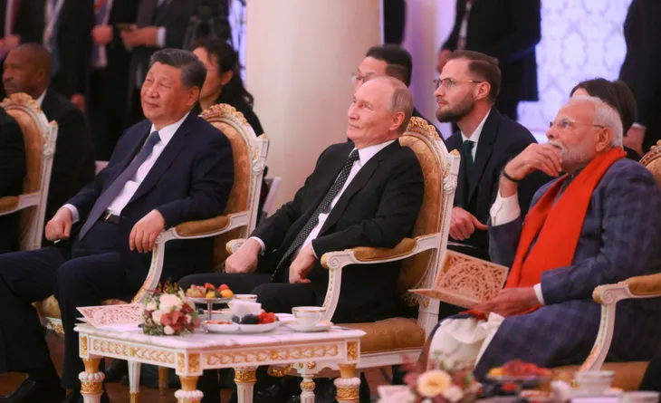 Hội nghị thượng đỉnh BRICS 2024: Vì sự phát triển và an ninh toàn cầu công bằng - Ảnh 2. Hội nghị thượng đỉnh BRICS 2024: Vì sự phát triển và an ninh toàn cầu công bằng - Ảnh 2.