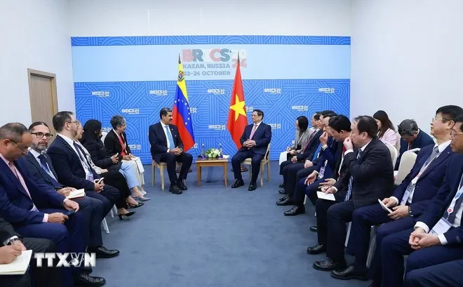 Venezuela muốn tăng chia sẻ và hợp tác trong tất cả các lĩnh vực với Việt Nam - Ảnh 1. Venezuela muốn tăng chia sẻ và hợp tác trong tất cả các lĩnh vực với Việt Nam - Ảnh 1.