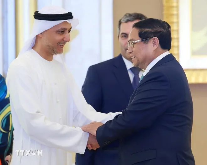 Thủ tướng Phạm Minh Chính hoan nghênh các tập đoàn UAE hợp tác đầu tư tại Việt Nam - Ảnh 2. Thủ tướng Phạm Minh Chính hoan nghênh các tập đoàn UAE hợp tác đầu tư tại Việt Nam - Ảnh 2.