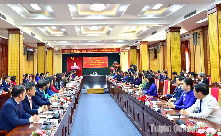 Bà Hà Thị Nga giữ chức vụ Bí thư Tỉnh ủy Tuyên Quang - Ảnh 1. Bà Hà Thị Nga giữ chức vụ Bí thư Tỉnh ủy Tuyên Quang - Ảnh 1.