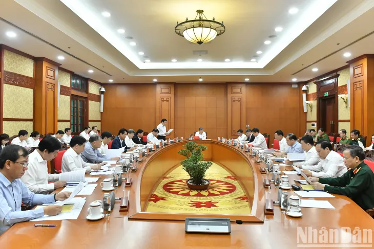 Tổng Bí thư chủ trì cuộc họp Thường trực Ban Chỉ đạo Trung ương về phòng, chống tham nhũng, lãng phí, tiêu cực - Ảnh 1. Tổng Bí thư chủ trì cuộc họp Thường trực Ban Chỉ đạo Trung ương về phòng, chống tham nhũng, lãng phí, tiêu cực - Ảnh 1.