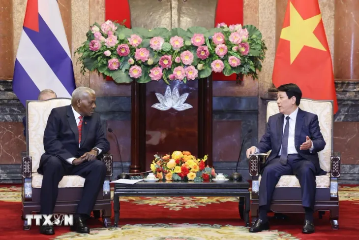 Việt Nam mong muốn làm sâu sắc hơn nữa quan hệ hợp tác với Cuba - Ảnh 2. Việt Nam mong muốn làm sâu sắc hơn nữa quan hệ hợp tác với Cuba - Ảnh 2.