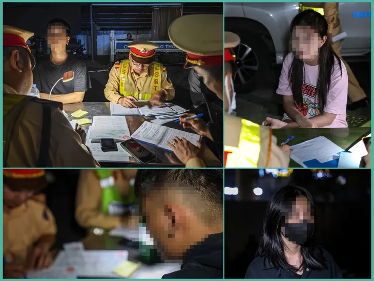 Hà Nội: Cảnh sát giao thông xuyên đêm xử lý thanh thiếu niên vi phạm - Ảnh 7. Hà Nội: Cảnh sát giao thông xuyên đêm xử lý thanh thiếu niên vi phạm - Ảnh 7.