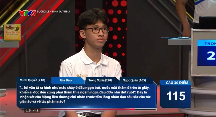 Đường lên đỉnh Olympia: Đảo ngược tình thế, nam sinh TP. Hồ Chí Minh giành vòng nguyệt quế đầy ngoạn mục - Ảnh 12. Đường lên đỉnh Olympia: Đảo ngược tình thế, nam sinh TP. Hồ Chí Minh giành vòng nguyệt quế đầy ngoạn mục - Ảnh 12.