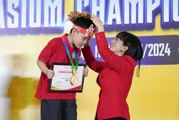 Chung kết phía Bắc cuộc thi Mathnasium Championship 2024: 18 thí sinh xuất sắc nhất đoạt giải - Ảnh 1. Chung kết phía Bắc cuộc thi Mathnasium Championship 2024: 18 thí sinh xuất sắc nhất đoạt giải - Ảnh 1.