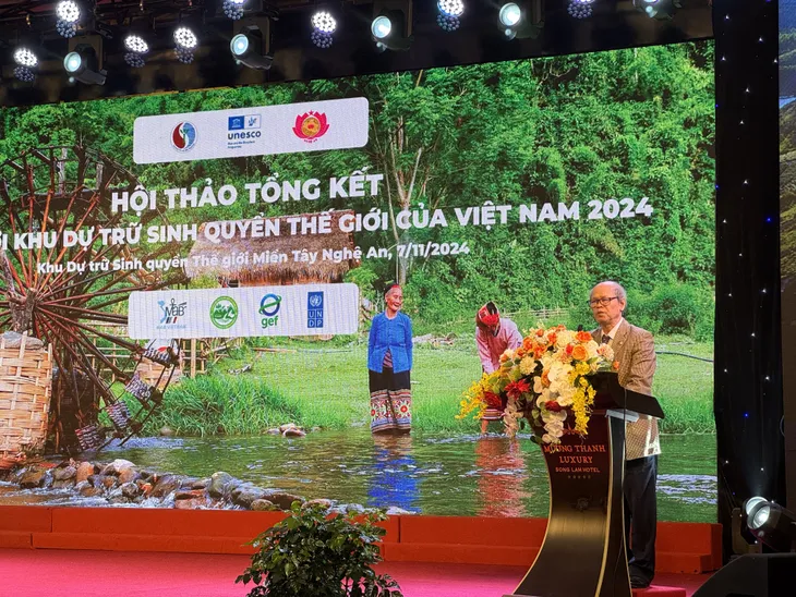Chuỗi sự kiện kỷ niệm Ngày Quốc tế về Khu dự trữ sinh quyển năm 2024 tại Việt Nam - Ảnh 1. Chuỗi sự kiện kỷ niệm Ngày Quốc tế về Khu dự trữ sinh quyển năm 2024 tại Việt Nam - Ảnh 1.