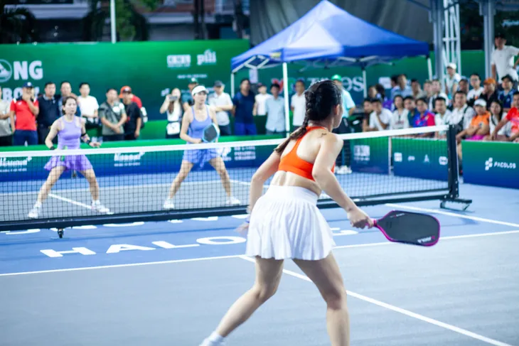 Nhiều trận đấu hấp dẫn ngày khai mạc giải Pickleball Chanlleger 2024 tại TP Hạ Long - Ảnh 8. Nhiều trận đấu hấp dẫn ngày khai mạc giải Pickleball Chanlleger 2024 tại TP Hạ Long - Ảnh 8.