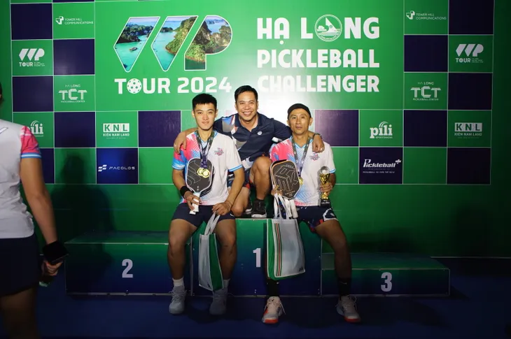 Hơn 700 trận đấu kịch tích khép lại Giải Hạ Long Pickleball Challenger thành công - Ảnh 3.