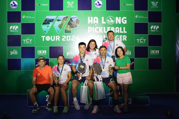 Hơn 700 trận đấu kịch tích khép lại Giải Hạ Long Pickleball Challenger thành công - Ảnh 29.