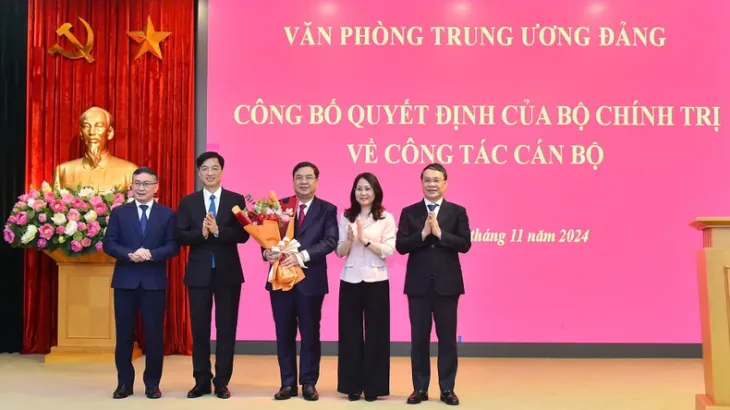 Bí thư Tỉnh ủy Nam Định Phạm Gia Túc giữ chức Phó Chánh văn phòng Trung ương Đảng - Ảnh 1. Bí thư Tỉnh ủy Nam Định Phạm Gia Túc giữ chức Phó Chánh văn phòng Trung ương Đảng - Ảnh 1.