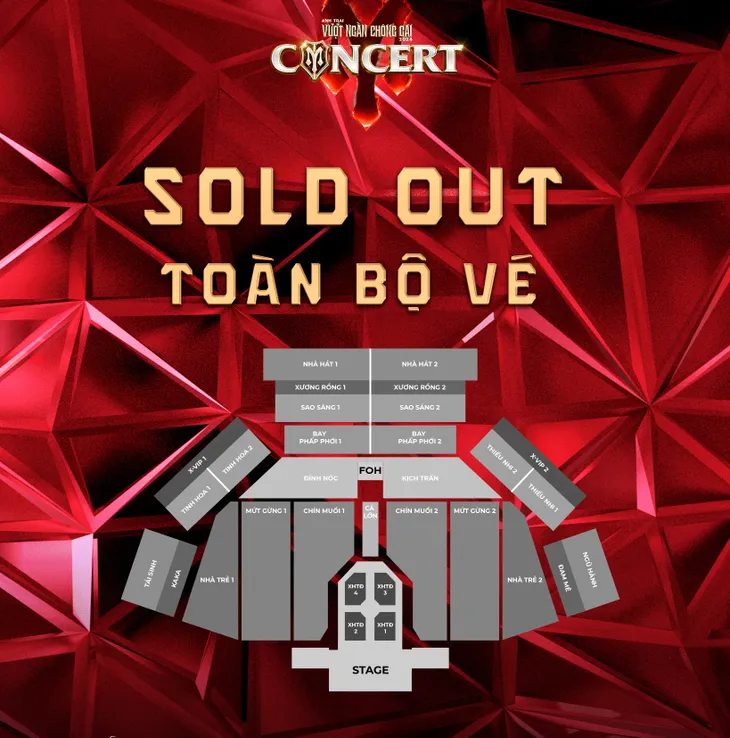 Concert thứ hai của Anh trai vượt ngàn chông gai cháy vé, 2 Anh tài vắng mặt - Ảnh 2. Concert thứ hai của Anh trai vượt ngàn chông gai cháy vé, 2 Anh tài vắng mặt - Ảnh 2.