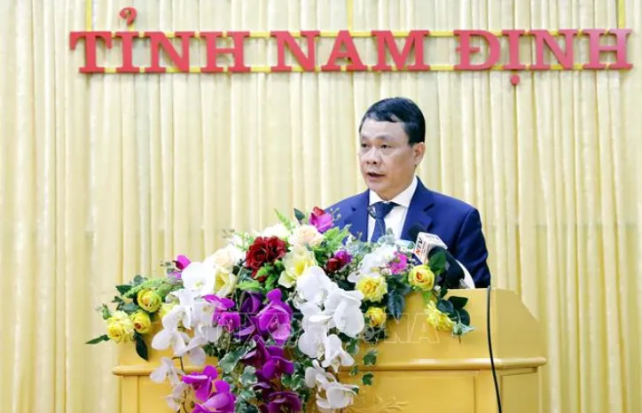 Phó Chánh Văn phòng Trung ương Đảng Đặng Khánh Toàn giữ chức Bí thư Tỉnh ủy Nam Định - Ảnh 2. Phó Chánh Văn phòng Trung ương Đảng Đặng Khánh Toàn giữ chức Bí thư Tỉnh ủy Nam Định - Ảnh 2.