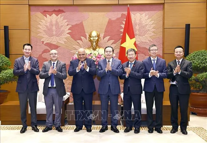 Chủ tịch Quốc hội Trần Thanh Mẫn tiếp Đại sứ Cuba - Ảnh 2. Chủ tịch Quốc hội Trần Thanh Mẫn tiếp Đại sứ Cuba - Ảnh 2.