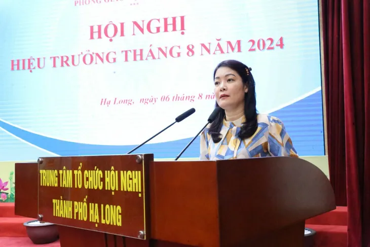 Ngành Giáo dục Hạ Long tìm giải pháp phát triển trong kỷ nguyên mới - Kỷ nguyên vươn mình của dân tộc - Ảnh 7. Ngành Giáo dục Hạ Long tìm giải pháp phát triển trong kỷ nguyên mới - Kỷ nguyên vươn mình của dân tộc - Ảnh 7.