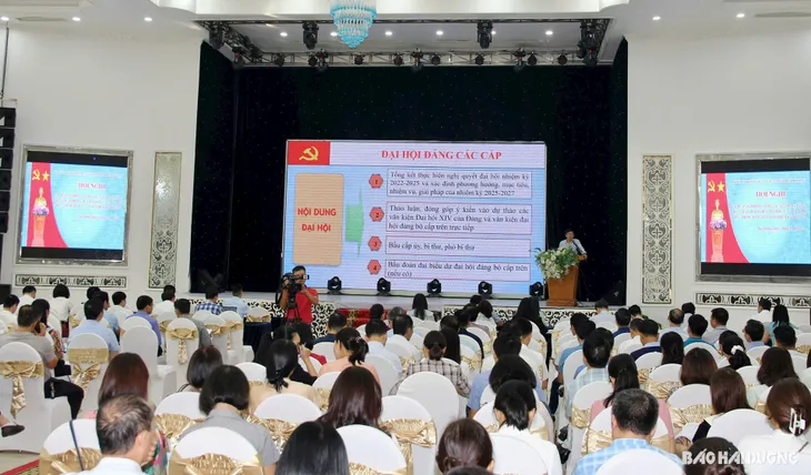 Đảng ủy Khối các cơ quan tỉnh Hải Dương hướng dẫn tổ chức đại hội chi bộ - Ảnh 1. Đảng ủy Khối các cơ quan tỉnh Hải Dương hướng dẫn tổ chức đại hội chi bộ - Ảnh 1.