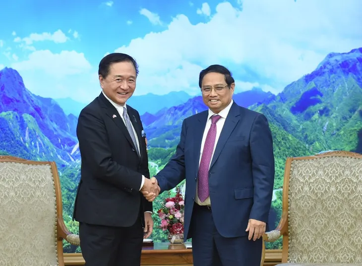 Thủ tướng Phạm Minh Chính tiếp Thống đốc tỉnh Kanagawa (Nhật Bản) - Ảnh 1. Thủ tướng Phạm Minh Chính tiếp Thống đốc tỉnh Kanagawa (Nhật Bản) - Ảnh 1.