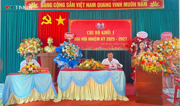 Nghệ An: Tổ chức Đại hội chi bộ cơ sở tiến tới Đại hội đảng các cấp - Ảnh 3. Nghệ An: Tổ chức Đại hội chi bộ cơ sở tiến tới Đại hội đảng các cấp - Ảnh 3.