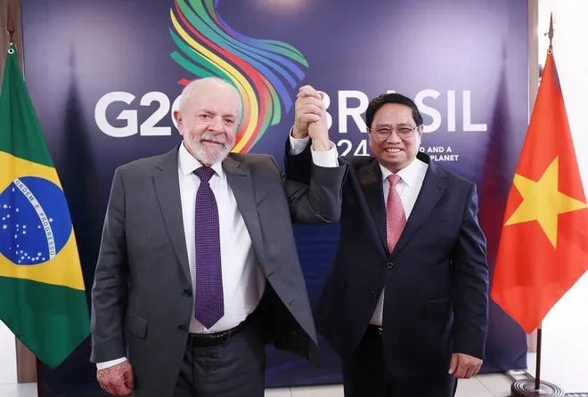 Việt Nam và Brazil nâng cấp quan hệ lên Đối tác chiến lược - Ảnh 1. Việt Nam và Brazil nâng cấp quan hệ lên Đối tác chiến lược - Ảnh 1.