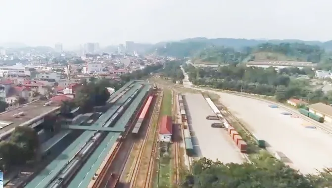 Đường sắt liên vận thúc đẩy xuất nhập khẩu - Ảnh 1. Đường sắt liên vận thúc đẩy xuất nhập khẩu - Ảnh 1.