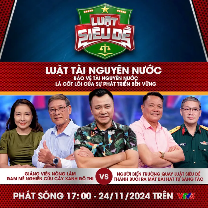 Luật siêu dễ: Thử thách với chủ đề Luật Tài nguyên nước - Ảnh 3. Luật siêu dễ: Thử thách với chủ đề Luật Tài nguyên nước - Ảnh 3.