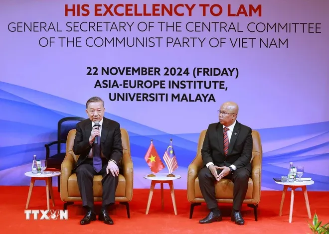 Phát biểu của Tổng Bí thư Tô Lâm tại Đại học Quốc gia Malaya (Malaysia) - Ảnh 4. Phát biểu của Tổng Bí thư Tô Lâm tại Đại học Quốc gia Malaya (Malaysia) - Ảnh 4.