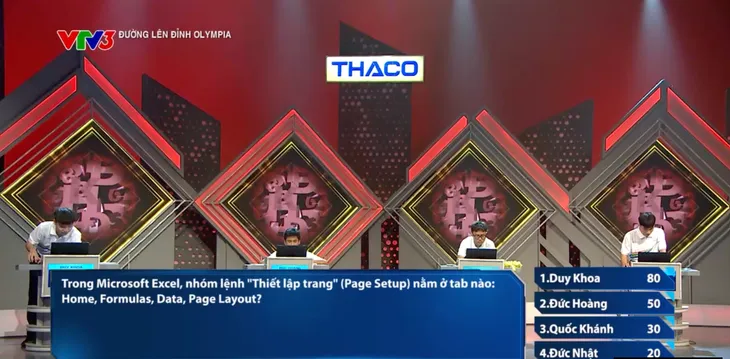 Đường lên đỉnh Olympia: Nam sinh Thừa Thiên Huế chiến thắng thuyết phục - Ảnh 3. Đường lên đỉnh Olympia: Nam sinh Thừa Thiên Huế chiến thắng thuyết phục - Ảnh 3.
