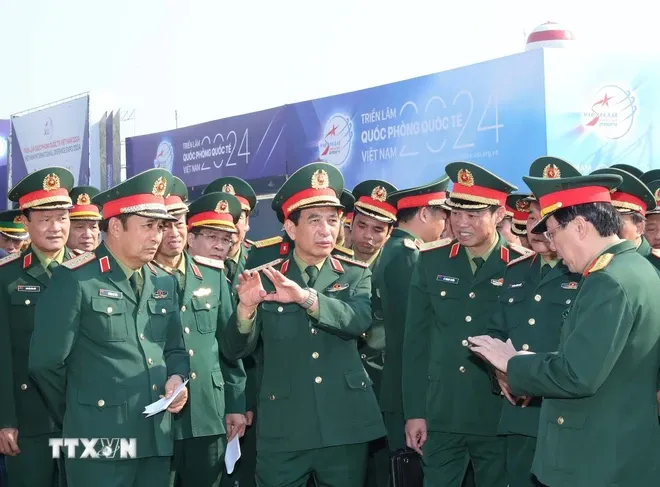 Đại tướng Phan Văn Giang: Phát triển công nghiệp quốc phòng để tự lực, tự cường - Ảnh 1. Đại tướng Phan Văn Giang: Phát triển công nghiệp quốc phòng để tự lực, tự cường - Ảnh 1.