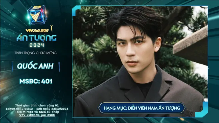 Lộ diện 10 nam diễn viên lọt đề cử VTV Awards 2024 - Ảnh 1. Lộ diện 10 nam diễn viên lọt đề cử VTV Awards 2024 - Ảnh 1.