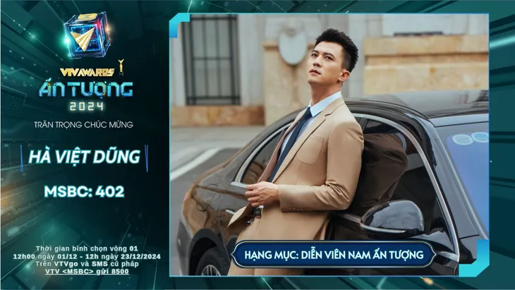 Lộ diện 10 nam diễn viên lọt đề cử VTV Awards 2024 - Ảnh 2. Lộ diện 10 nam diễn viên lọt đề cử VTV Awards 2024 - Ảnh 2.