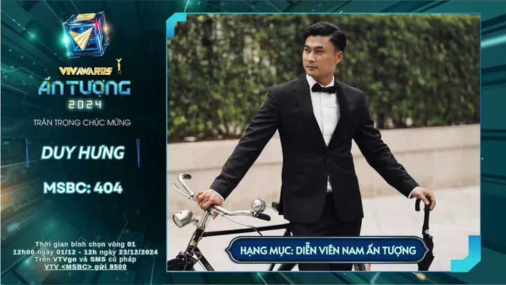 Lộ diện 10 nam diễn viên lọt đề cử VTV Awards 2024 - Ảnh 4. Lộ diện 10 nam diễn viên lọt đề cử VTV Awards 2024 - Ảnh 4.