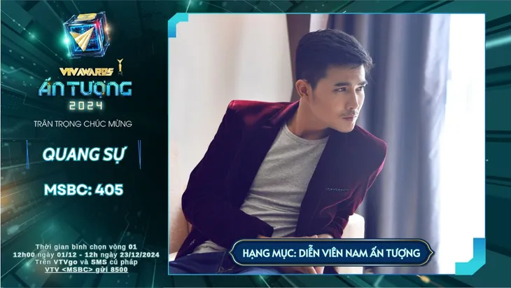 Lộ diện 10 nam diễn viên lọt đề cử VTV Awards 2024 - Ảnh 5. Lộ diện 10 nam diễn viên lọt đề cử VTV Awards 2024 - Ảnh 5.