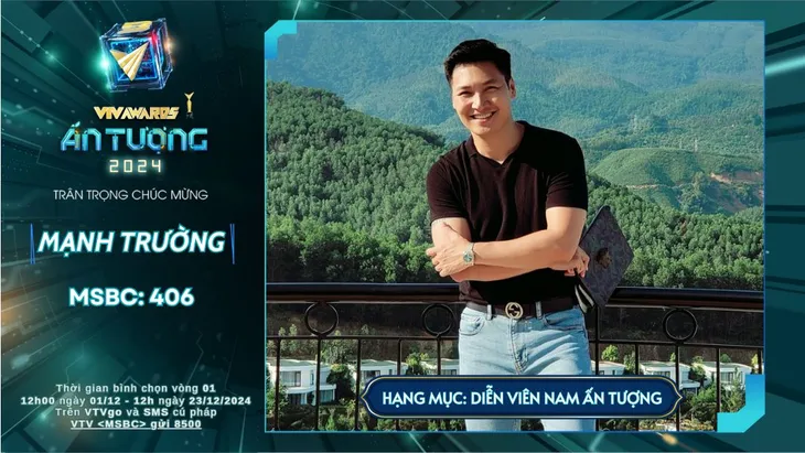 Lộ diện 10 nam diễn viên lọt đề cử VTV Awards 2024 - Ảnh 6. Lộ diện 10 nam diễn viên lọt đề cử VTV Awards 2024 - Ảnh 6.