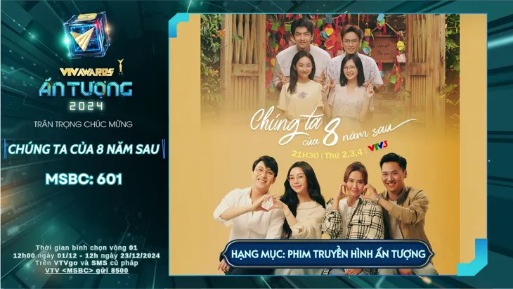 VTV Awards 2024: Lộ danh sách đề cử Phim truyền hình ấn tượng - Ảnh 1. VTV Awards 2024: Lộ danh sách đề cử Phim truyền hình ấn tượng - Ảnh 1.