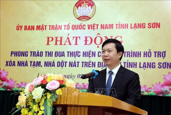 Lạng Sơn: Mục tiêu hoàn thành 951 nhà mới cho người dân trước Tết Nguyên đán - Ảnh 1. Lạng Sơn: Mục tiêu hoàn thành 951 nhà mới cho người dân trước Tết Nguyên đán - Ảnh 1.