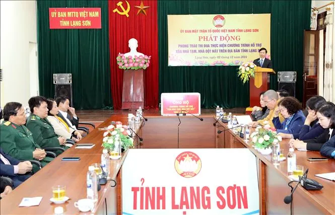 Lạng Sơn: Mục tiêu hoàn thành 951 nhà mới cho người dân trước Tết Nguyên đán - Ảnh 2. Lạng Sơn: Mục tiêu hoàn thành 951 nhà mới cho người dân trước Tết Nguyên đán - Ảnh 2.