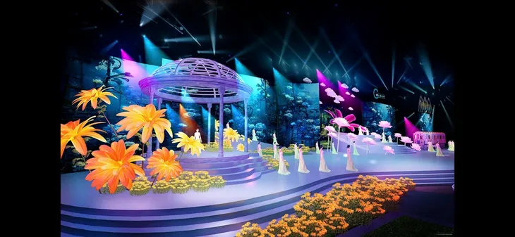 Sân khấu khai mạc Festival Hoa Đà Lạt 2024 sẽ là bức tranh giao hưởng đa màu sắc - Ảnh 1. Sân khấu khai mạc Festival Hoa Đà Lạt 2024 sẽ là bức tranh giao hưởng đa màu sắc - Ảnh 1.