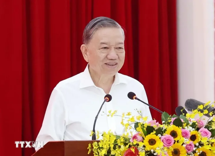 Tổng Bí thư Tô Lâm thăm và làm việc tại tỉnh Ninh Thuận - Ảnh 3. Tổng Bí thư Tô Lâm thăm và làm việc tại tỉnh Ninh Thuận - Ảnh 3.